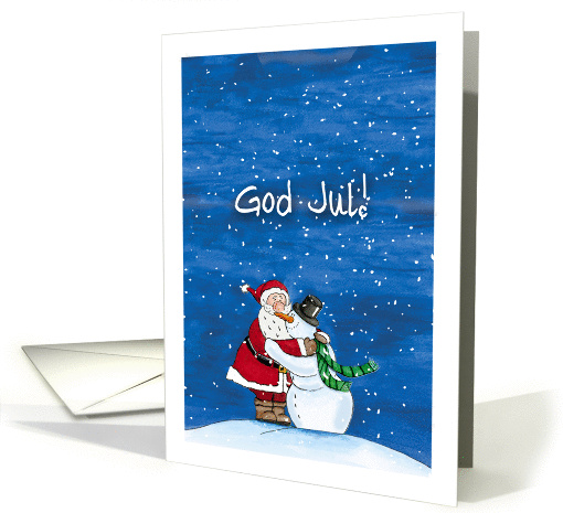 God Jul! Swedish, Christmas, card (846730)