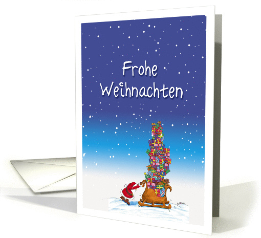 Frohe Weihnachten - German Christmas, card (846749)