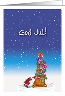 God Jul - Swedish Christmas, card