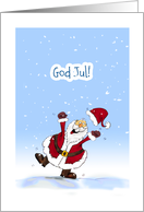 swedish, Merry Christmas - God Jul! card