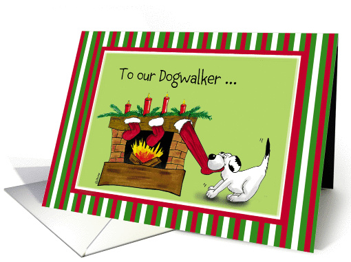 To my Dogwalker, card (847727)