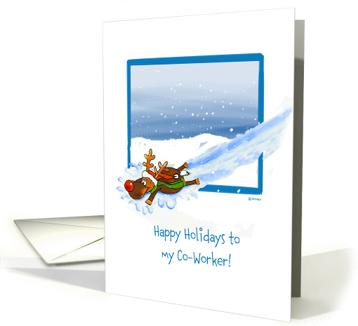 Happy Holidays to my Co-Worker! card (850489)