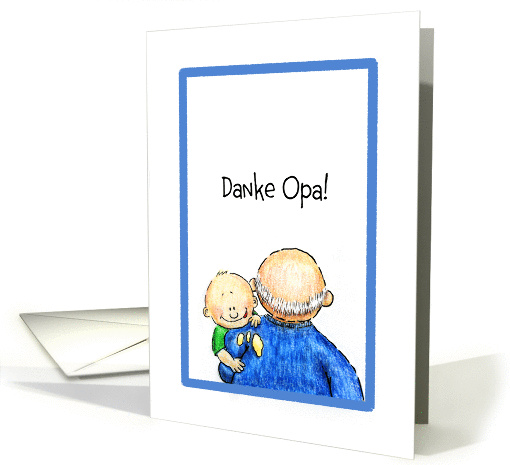 Danke Opa - Grusskarte - card (859364)