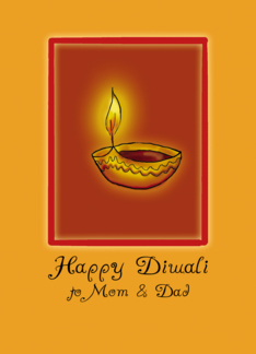 Happy Diwali to Mom...