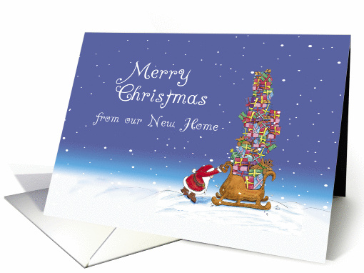 Christmas from our New Home! card (869685)