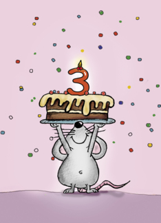 3 rd Birthday Mouse...