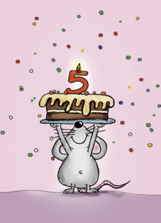 5th Birthday Mouse...