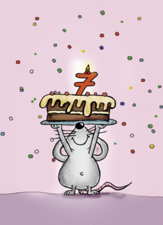 7th Birthday Mouse...