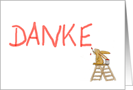Danke - German Thank you Card