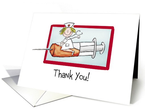 Nurse - Thank you! card (873282)