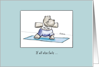 Do Yoga - Humorous...