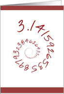Happy Pi Day, General, 3.14 card
