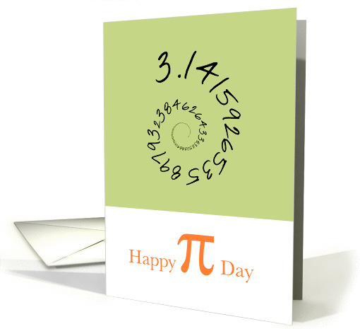 Happy Pi Day -General, 3.14 card (910559)