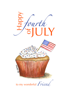 Wonderful Friend - Happy fourth of July - Independence Day
