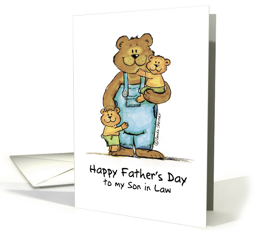 Happy Father's Day to my Son in Law card (925940)