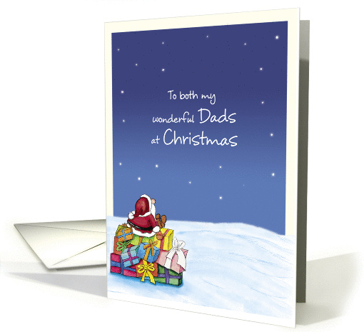 To both my wonderful Dads at Christmas card (930566)