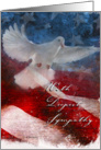 Sympathy Card - Support Our Troops card