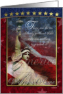 Military Welcome Home Card - Support Our Troops - Statue of Liberty card