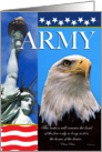Army - Support Our Troops Card