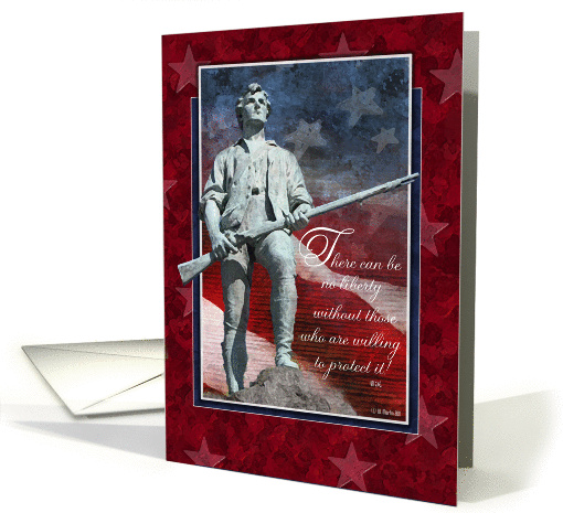 Marine Support Our Troops card (1370866)