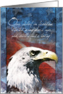 Troop Support Greeting Card - Our belief in Freedom card