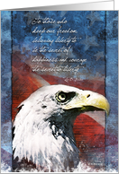 Troop Support Greeting Card - Land of Liberty card