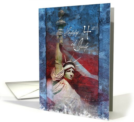 Independance Day Greeting Card - Happy 4th card (640007)
