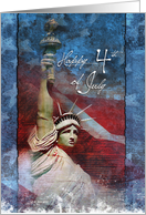 Independance Day Greeting Card - Happy 4th card