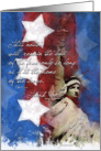 Troop Support Greeting Card - Land of the Free card