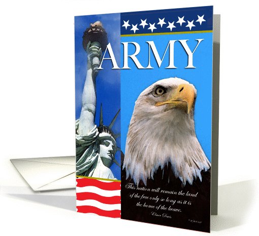 Army - Support Our Troops card (919390)