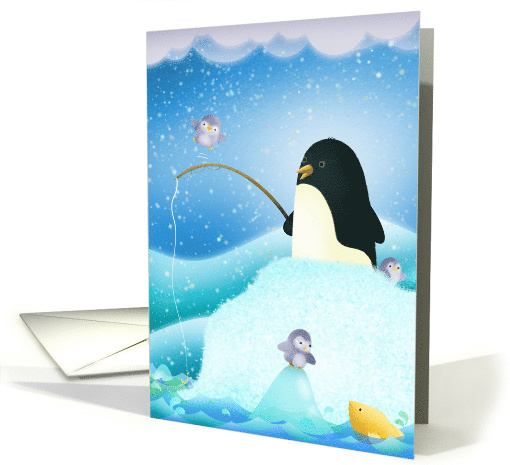 Father's day fishing trip card (637629)