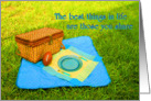 The Best Things in Life... Football and picnic card