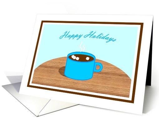 Happy Holidays - Mug of Hot Cocoa card (730690)