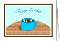 Happy Holidays - Mug of Hot Cocoa card