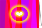 Happy Valentine’s Day Sweetheart - Warm Heart Glow card