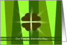 Our First St. Patrick’s Day card