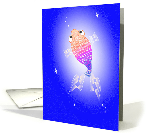 Magical fish card (781724)