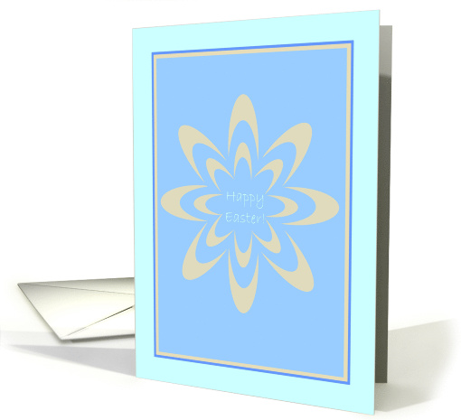 Easter abstract flower card (784959)