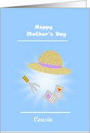 Cousin Happy Mother’s Day, Gardening card