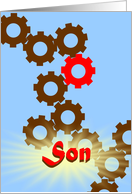 Son Happy Birthday, One of a Kind card