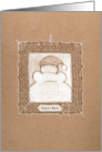Santa’s Back - Christmas card
