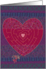 Love Cat Maze - Valentine card