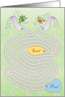 Twice As Fun Maze - Two Year Old Birthday card