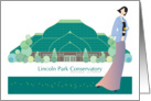 Lincoln Park Conservatory, Chicago - blank inside card