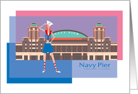 Navy Pier, Chicago - blank inside card
