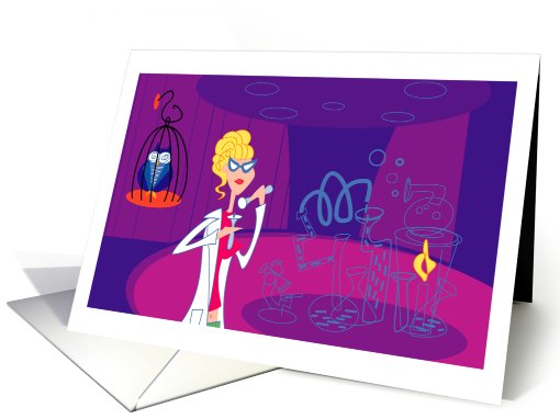 Science Girl - birthday card (678242)