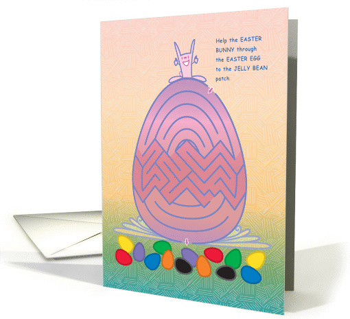 Easter Egg Maze card (912822)