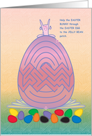 Easter Egg Maze card