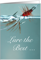 Lure the Best Thank You Card