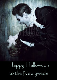 Happy Halloween Newlyweds, Vampires
